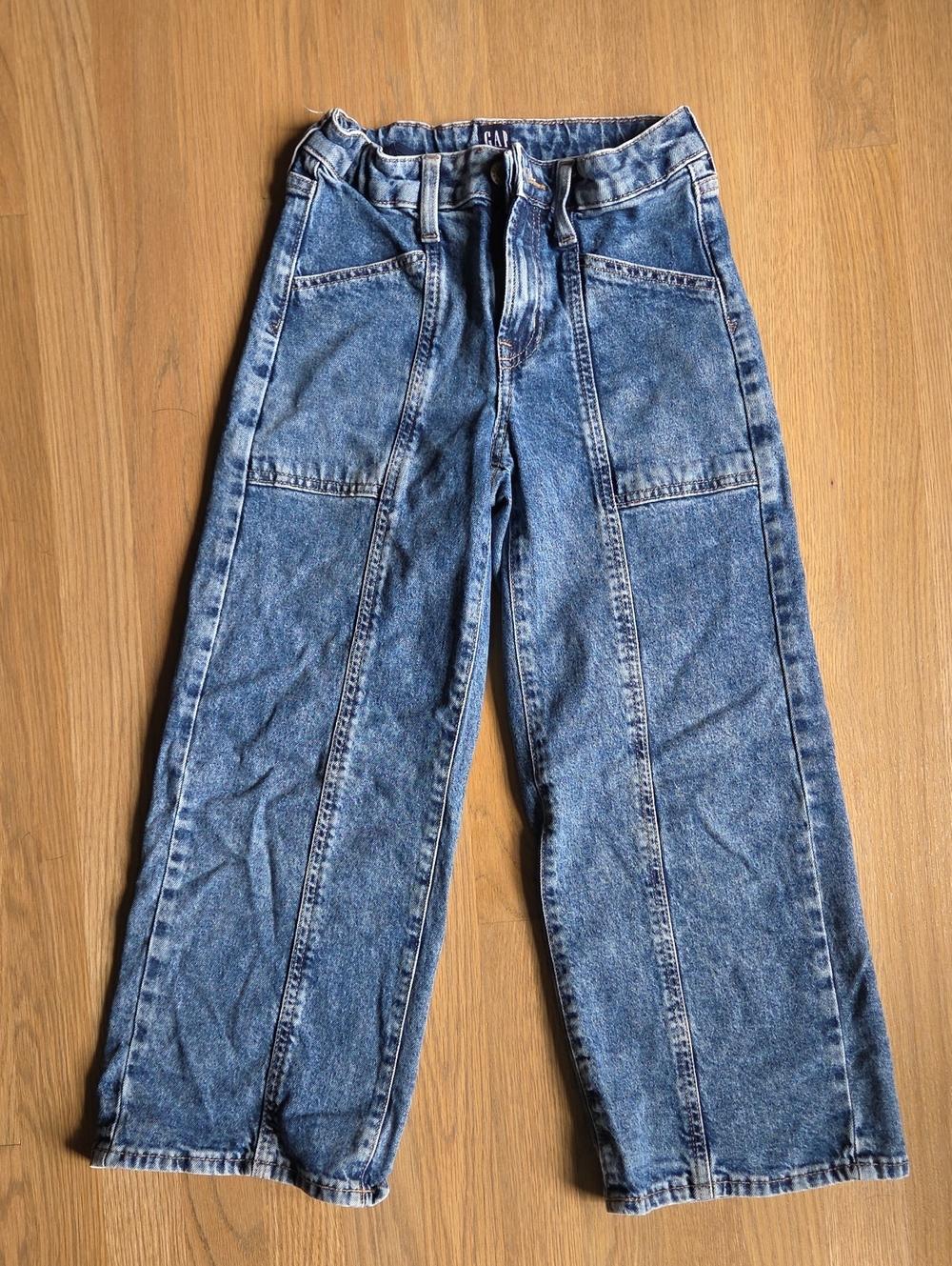GAP Girls Wide Leg Jeans